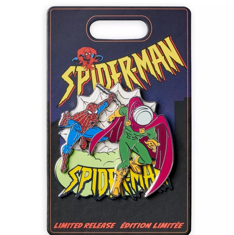 NWT Limited Release Spider-Man And Mysterio Disney Trading Pin Animated Series
